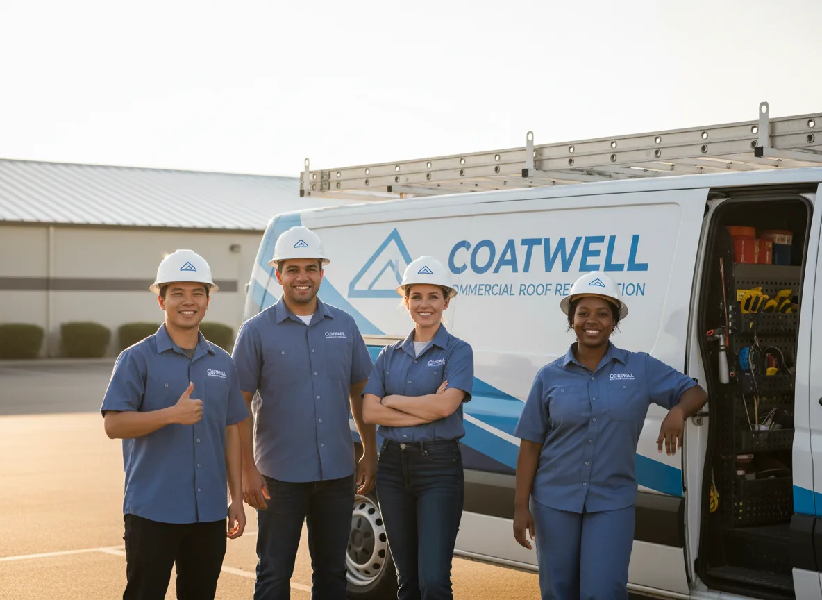 Commercial roof coating company in Temperance, MI